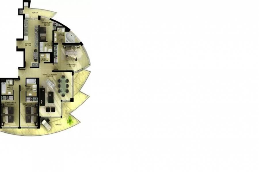 Punta del Este, Maldonado, Uruguay, 4 Bedrooms Bedrooms, ,5 BathroomsBathrooms,Apartamentos,Venta,41871