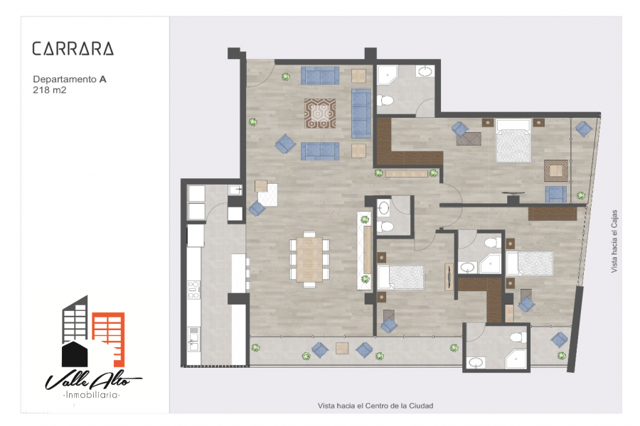 Cuenca, AZUAY, Ecuador, 2 Habitaciones Habitaciones, ,2 BathroomsBathrooms,Apartamentos,Venta,EDIFICIO CARRARA,Ave. Juan Iñiguez,2,42505