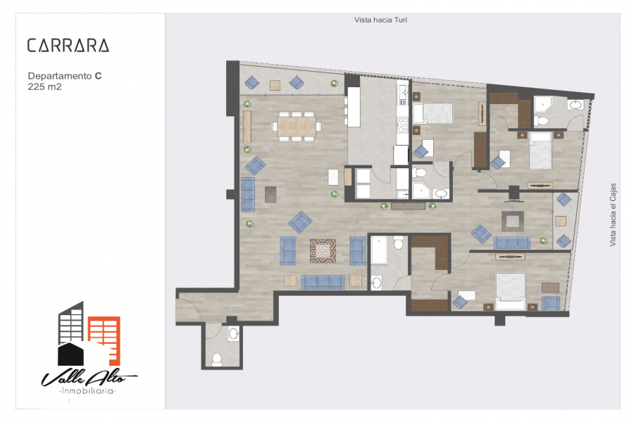 Cuenca, AZUAY, Ecuador, 2 Habitaciones Habitaciones, ,2 BathroomsBathrooms,Apartamentos,Venta,EDIFICIO CARRARA,Ave. Juan Iñiguez,2,42505