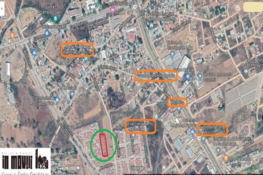 san pablo etla, Oaxaca, Mexico, ,Lotes-Terrenos,Venta,REVOLUCION 5, FRACC MANANTIAL, HACIENDA BLANCA, SA,42573