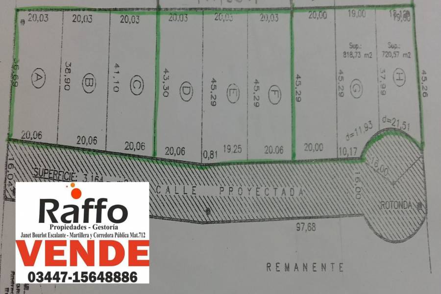 Colon, Entre Ríos, Argentina, ,Parcela,Venta,42669