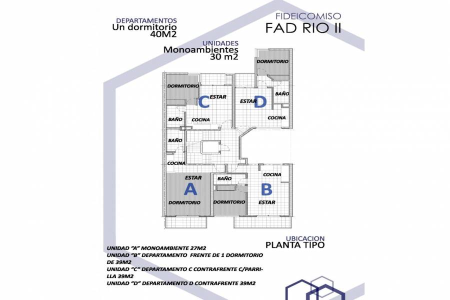 Rosario,Santa Fe,1 Dormitorio Habitaciones,1 BañoBaños,Departamentos,FAD RIO II,Rio de Janeiro,1418