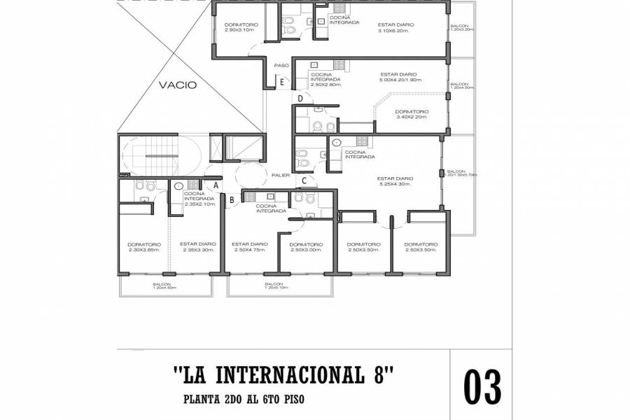 Rosario,Santa Fe,1 Dormitorio Habitaciones,1 BañoBaños,Departamentos,La Internacional 8,San Juan,2,1453