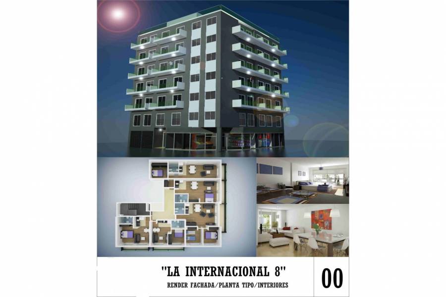 Rosario,Santa Fe,1 Dormitorio Habitaciones,1 BañoBaños,Departamentos,La Internacional 8,San Juan,2,1453
