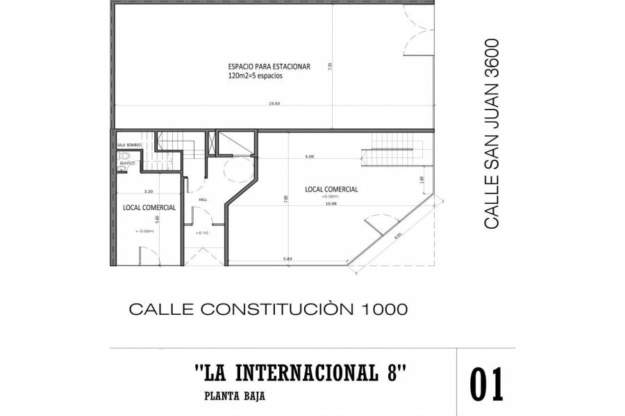 Rosario,Santa Fe,1 Dormitorio Habitaciones,1 BañoBaños,Departamentos,La Internacional 8,San Juan,2,1453