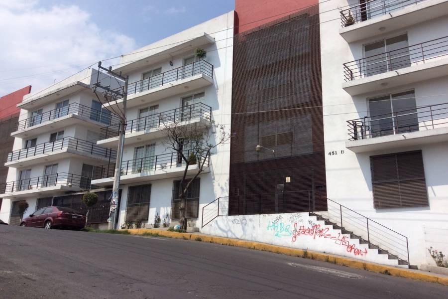 Tlalpan,Distrito Federal,Mexico,2 Bedrooms Bedrooms,1 BañoBathrooms,Apartamentos,Tizimin,5664