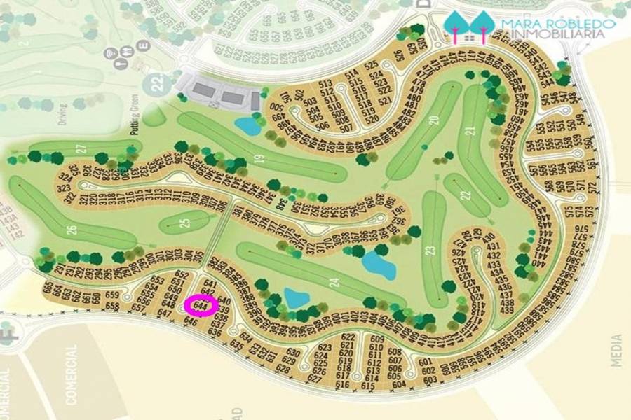 Costa Esmeralda,Buenos Aires,Argentina,Lotes-Terrenos,GOLF 2 LOTE 644,6103