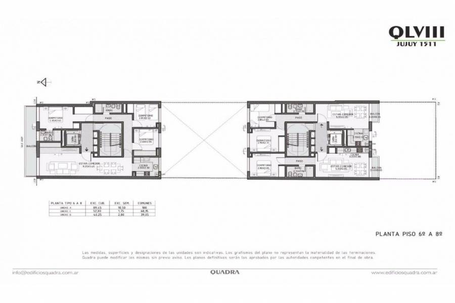 Rosario,Santa Fe,1 Dormitorio Habitaciones,1 BañoBaños,Departamentos,Quadra LVIII,Jujuy,8,1535