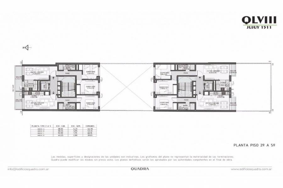 Rosario,Santa Fe,1 Dormitorio Habitaciones,1 BañoBaños,Departamentos,Quadra LVIII,Jujuy,8,1535