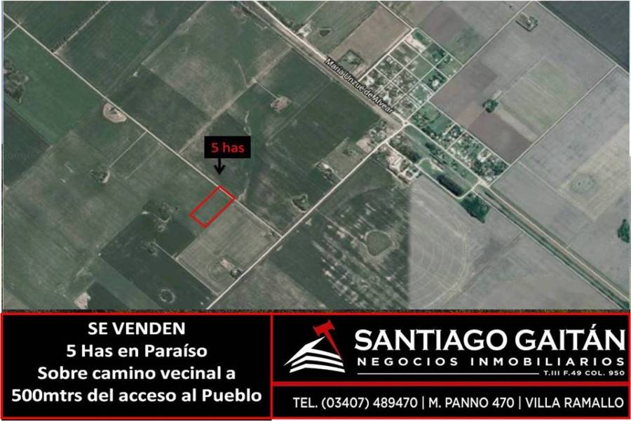 El Paraiso,Buenos Aires,Argentina,Campos,6453