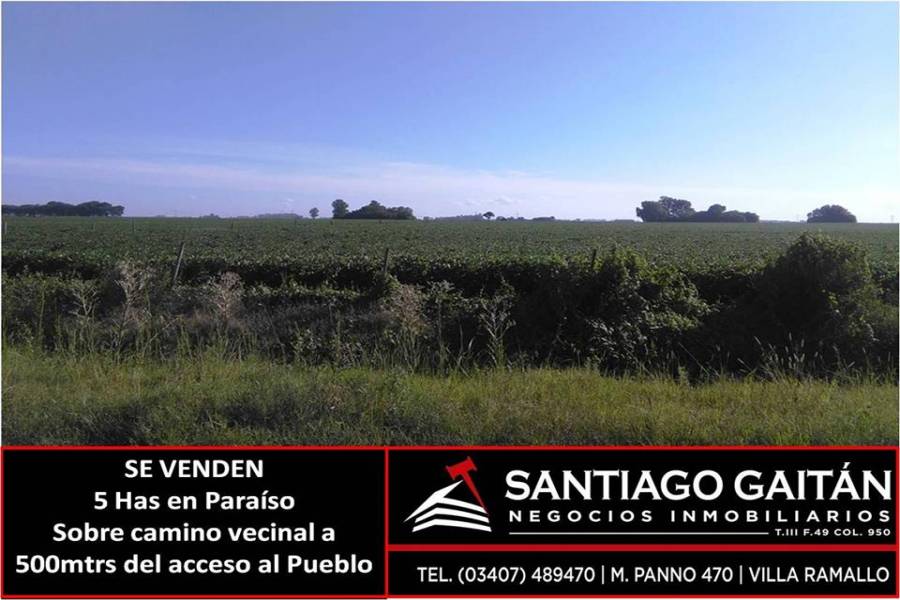 El Paraiso,Buenos Aires,Argentina,Campos,6453