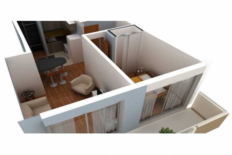 Rosario,Santa Fe,1 Dormitorio Habitaciones,1 BañoBaños,Departamentos,Studio VII,Pueyrredon,2,1562