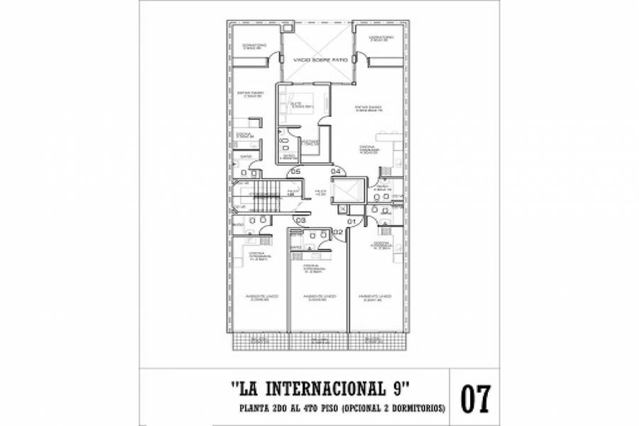 Rosario,Santa Fe,1 Dormitorio Habitaciones,1 BañoBaños,Departamentos,La Internacional 9,Jujuy,3,1563