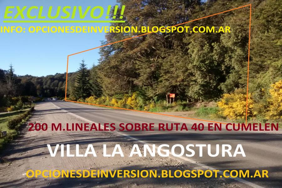 Villa La Angostura,Neuquén,Argentina,Lotes-Terrenos,Arrayanes 2800,6511