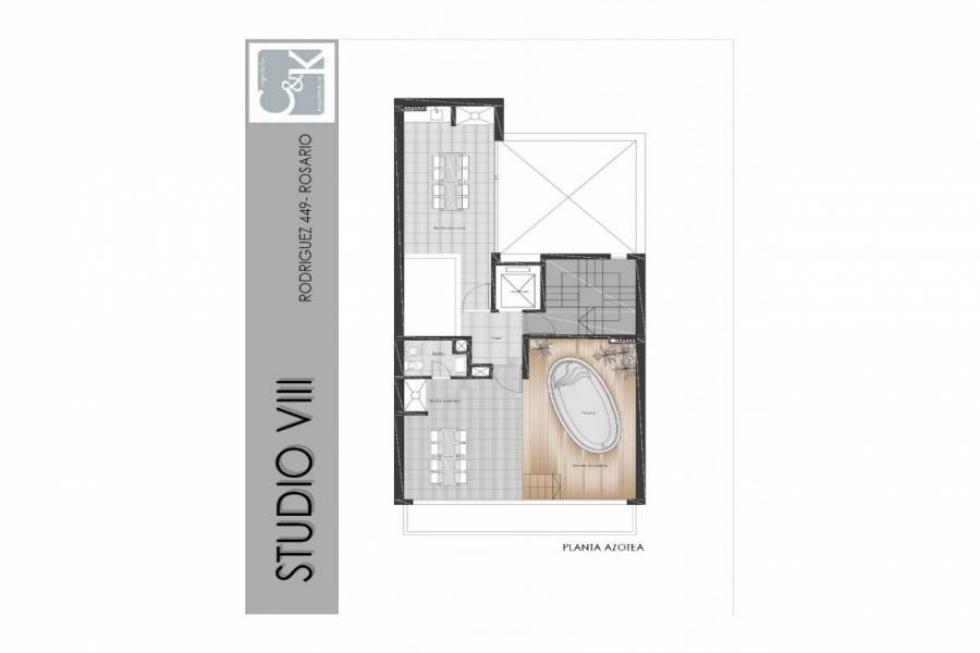 Rosario,Santa Fe,1 Dormitorio Habitaciones,1 BañoBaños,Departamentos,Studio VIII,Rodriguez,1,1581