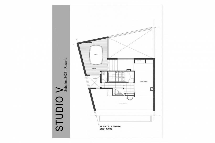Rosario,Santa Fe,1 Dormitorio Habitaciones,1 BañoBaños,Departamentos,Studio V,Zeballos,6,1584