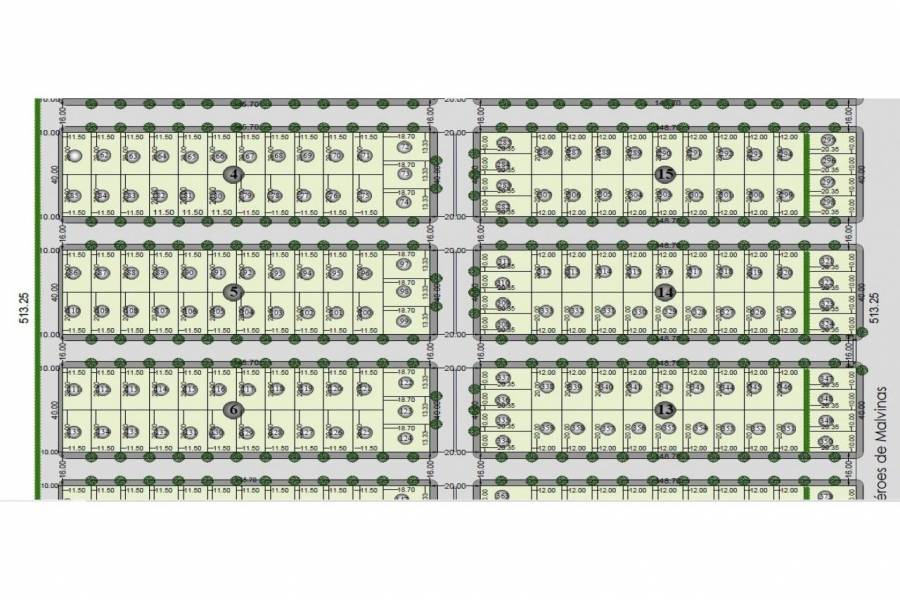 Puerto Gral San Martin,Santa Fe,Argentina,Lotes-Terrenos,Barrio La Pedrera,Av. America y Heroes de Malvinas,1650
