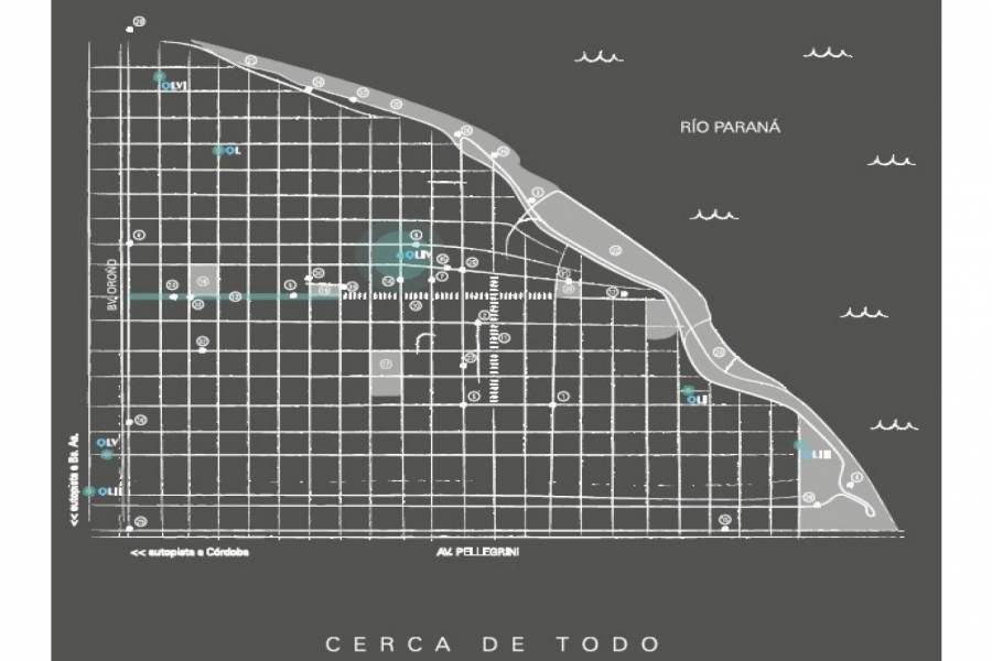 Rosario,Santa Fe,1 Dormitorio Habitaciones,1 BañoBaños,Departamentos,Quadra LIV,Entre Rios ,1,1651